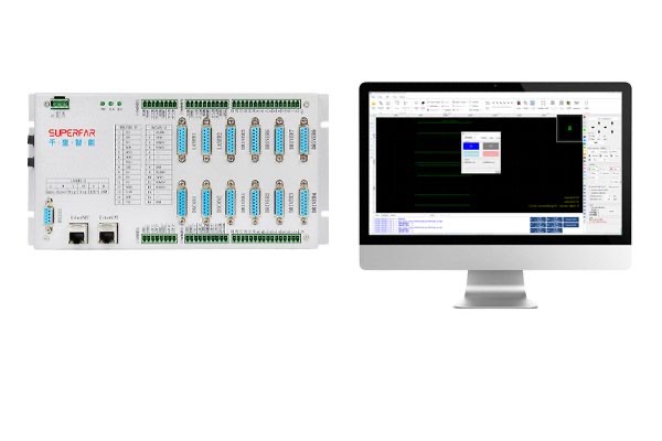 QLCut + QLS-822 Front-cutting and Rear-cracking Double-interpolation Glass Cutting System