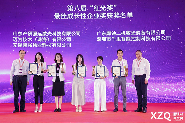 Good News! Shenzhen SuperFar  Intelligent Control Technology Co., Ltd. Wins the "Best Growth Enterprise Award" at the 8th "Red Light Award"